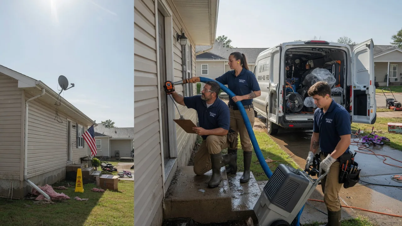Ceiling Water Damage Restoration in West Greene, AL near me